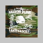 Anarcho Punk - Antifascist  -   maskáčové tričko 100 %bavlna 
